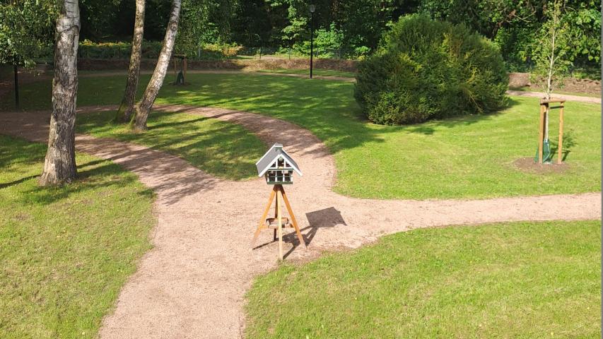 Garten hinter dem Hospiz